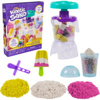 Kinetic Sand - Smoothie Mixer Spielset, Spielsand mit 397 Gramm Sand in 3 Farben