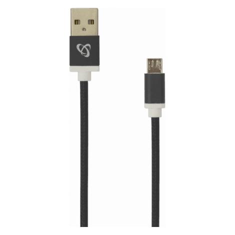 Sbox USB->Micro USB M/M 1.5m USB-10315B black (1.50 m, USB 2.0) (USB-10315B)