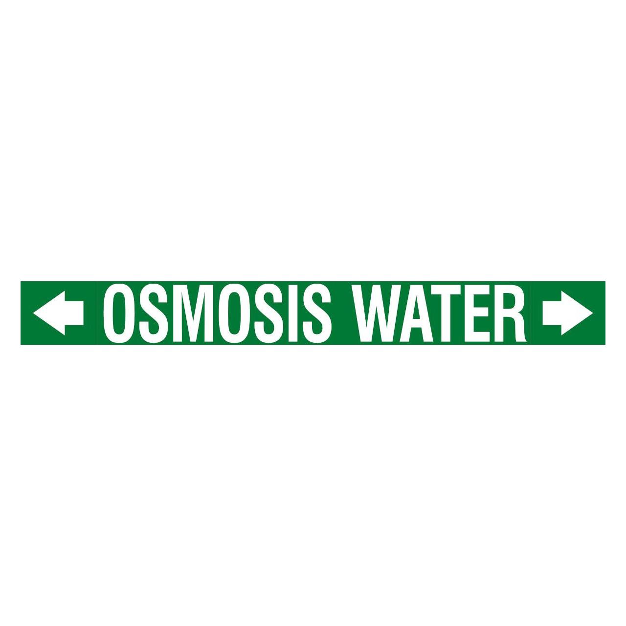 Brady ASME - Rohrmarkierer - Osmosis Water (ASMEPM-100X920MM-OSMOSIS WATER)