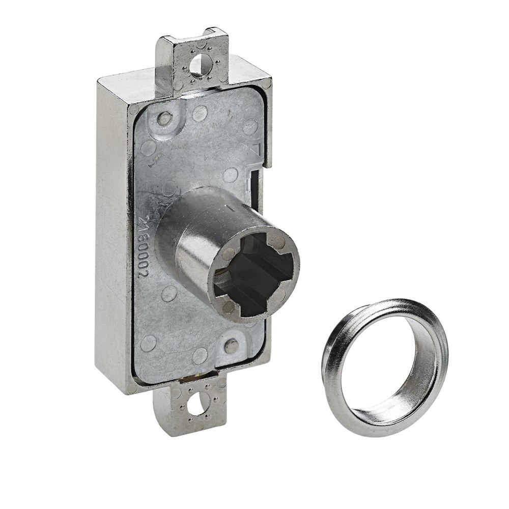 Hettich Möbel Zylinderdrehstangenschloss LAD Prestige 2000, zum Anschrauben, für Stangen Ø 6mm 9138588