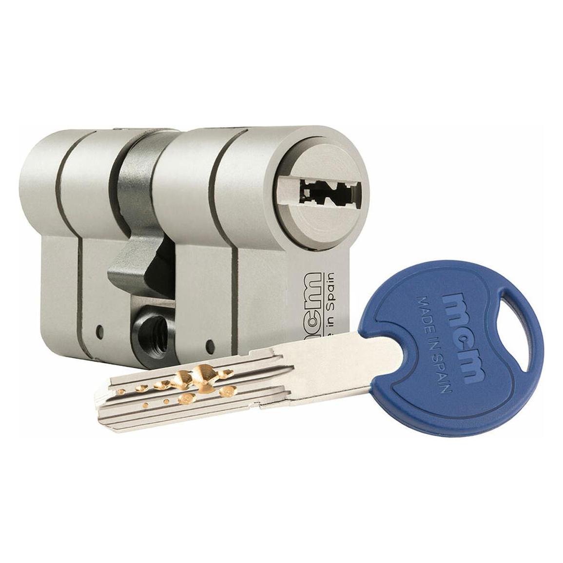 MCM Schliesszylinder SCX+DEN 30-40 Antibumping Doppelzylinder Stahl (Profildoppelzylinder) (45320256)