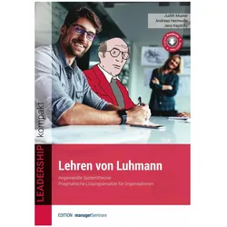 Lehren von Luhmann, Fachbücher von Judith Muster, Jens Kapitzky, Andreas Hermwille