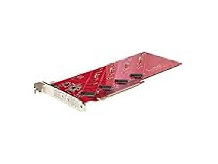 StarTech Carte Adaptateur Quad M.2 NVMe AHCI vers PCIe x16, PCIe 4.0
