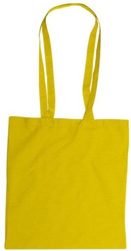 Parapluie publicitaire sac shopping coton jaune