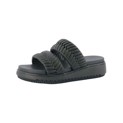 Pantolette PAUL GREEN "Paul Green Pantoletten Lederimitat", Damen, Gr. 40, schwarz, Lederimitat, Schuhe Pantolette
