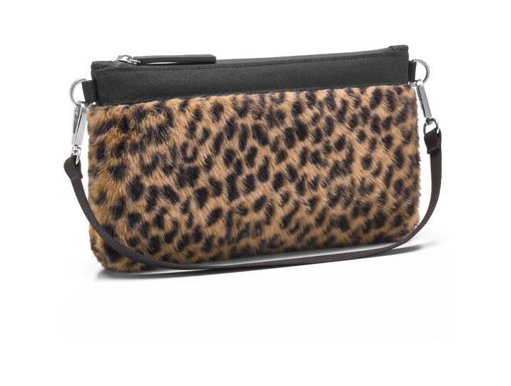 Necessaire Reisenthel Mini Pouch Leo Fake Fur - Farbe: Braun - Necessaire