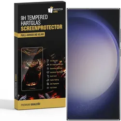 6x 3D A++9H Panzerhartglas für Samsung Galaxy S24 Ultra FULL COVER 3D KLAR Displayschutz Schutzglas Schuzfolie ECHTES TEMPERED Panzerglas Panzerfolie