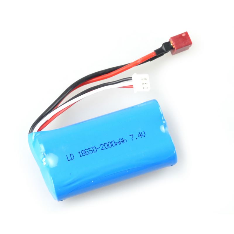 Amewi Zubehör LiPo Akku 2S 7,4V 2000mAh T-Stecker