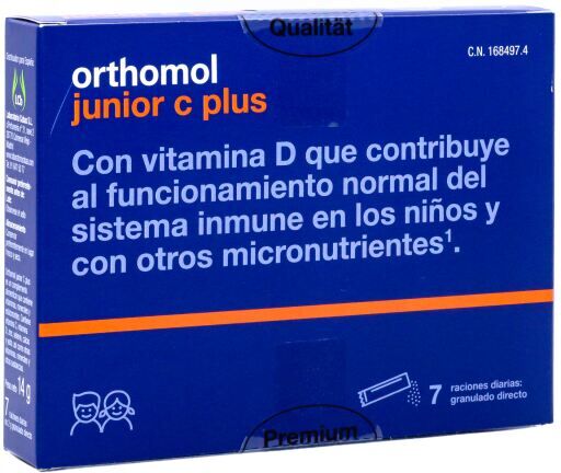 Orthomol Immun Junior C Plus 7 Sachets