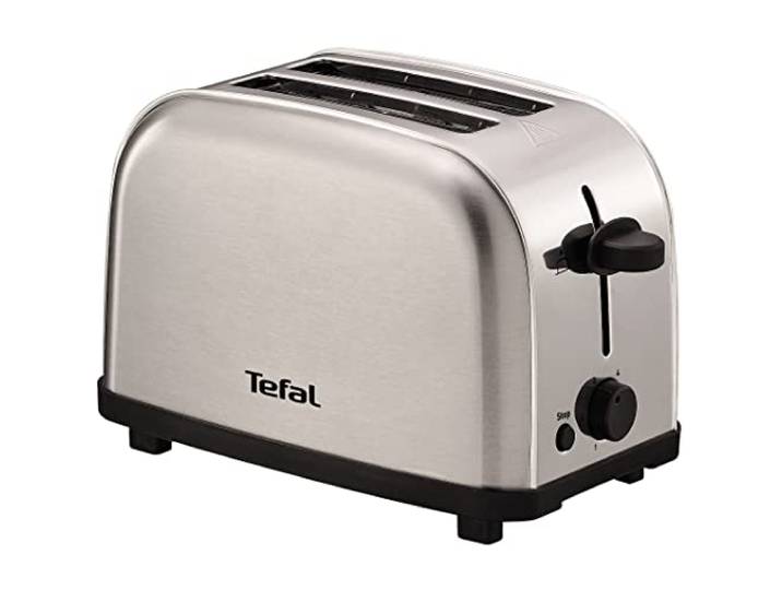 Tefal TT330D30 Grille-Pain\, 700 W\, 2 Tranches de Pain\, Argent