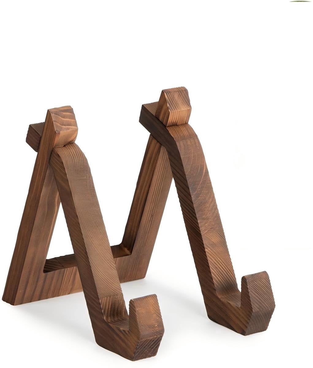 KoDuurzaam Houten Bordenstandaard voor Presentatie