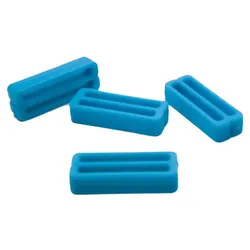 FIXPLUS Riemenhalter Strapkeeper | blau | 4er-Pack