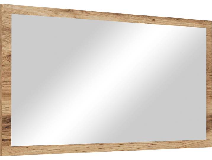 Garderobenspiegel GOODPRODUCT TOKYO/ PARIS , braun, B:70cm H:40cm T:1,8cm, Spiegel, Garderobenspiegel, Garderobenspiegel Breite 40- 70cm, hochkant oder quer montierbar