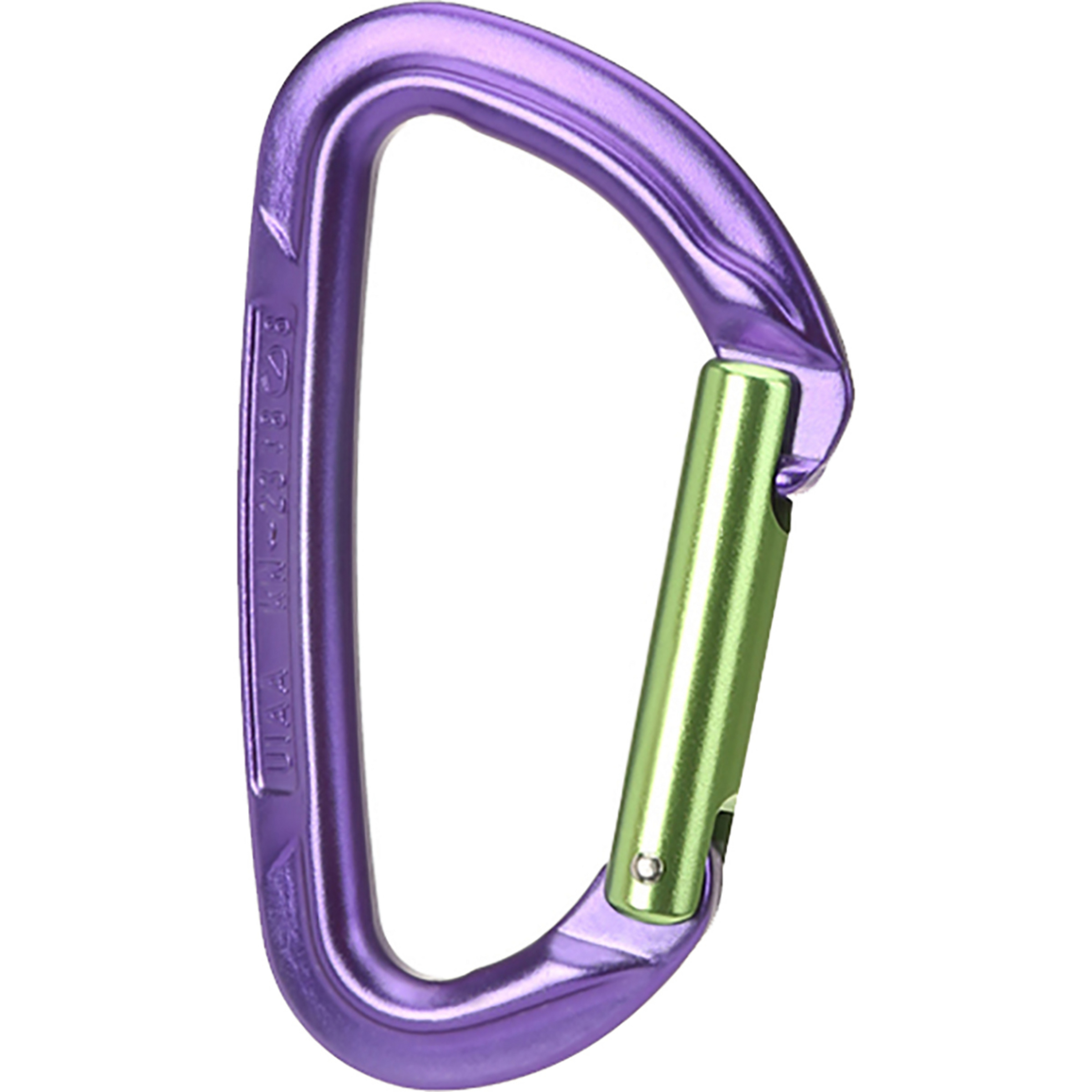 Wild Country Session Straight Karabiner Karabiner lila Alpinklettern | Sportklettern