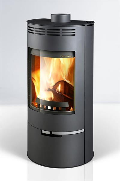 Kaminofen Thorma Andorra raumluftunabhängig schwarz 7,5 kW