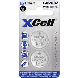 XCell Knopfzelle CR2032 3 V 2 St. 220 Lithium 150539