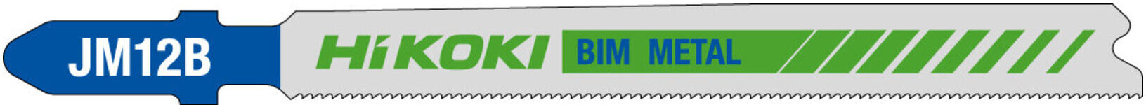 HiKOKI Stichsägeblätter JM12B/T121GF 5 Stück Metall BIM (750090)