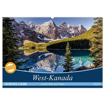 West-Kanada (Wandkalender 2026 DIN A2 quer), CALVENDO Monatskalender