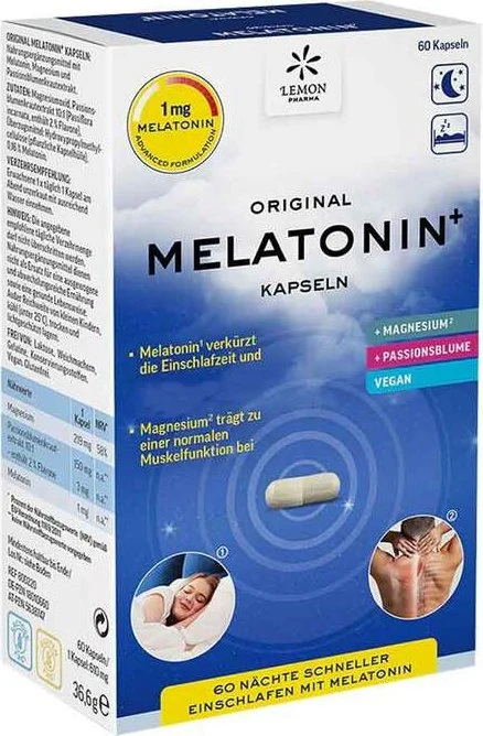 Melatonin Plus Kapseln 60 St