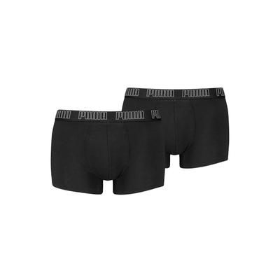 Boxershorts PUMA "Boxershort Everyday Trunks 2P 2er Pack", Herren, Gr. XXL, 2 Stk., schwarz, Unterhosen