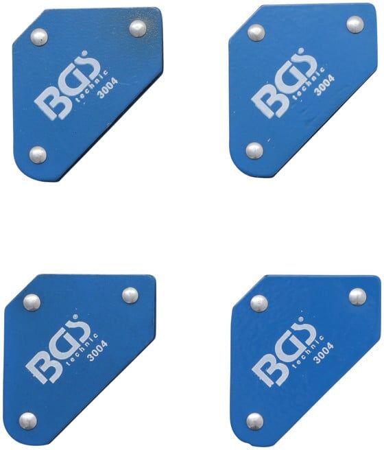 Jeu de supports magnétiques mini 45° - 90° - 135° 4 pièces BGS ; BGS technic (3004)