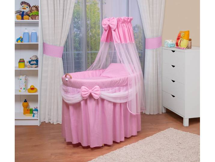 Waldin Stubenwagen Waldin Baby Stubenwagen-Set mit Ausstattung,XXL