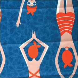 spirella, Duschvorhang, Baigneuses (120 x 200 cm)