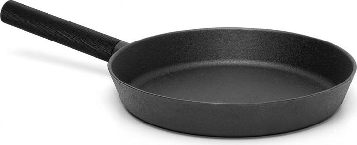 Skeppshult NOIR 8128 Bratpfanne, 28 cm max. Durchmesser, Gusseisen/Gussaluminium, Induktionsherd-geeignet