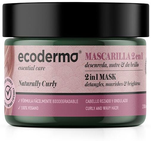 ECODERMA Naturally Curly 2In1 Mask
