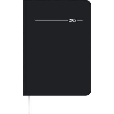 Buchkalender Tucson schwarz A5 Register 2027