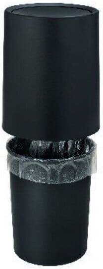 WENKO Schwingdeckeleimer Atri 6 ltr., schwarz (25208100)