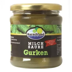 milchsaure Gurken - fermentiert | vegan