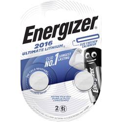 Energizer Knopfzelle CR2016 3 V 2 St. 100 mAh Lithium Ultimate 2016 E301319500