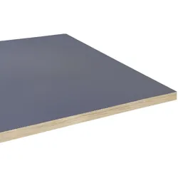 Restootab - Tischplatte 70x70 blu fes fenix kanten in holzoptik