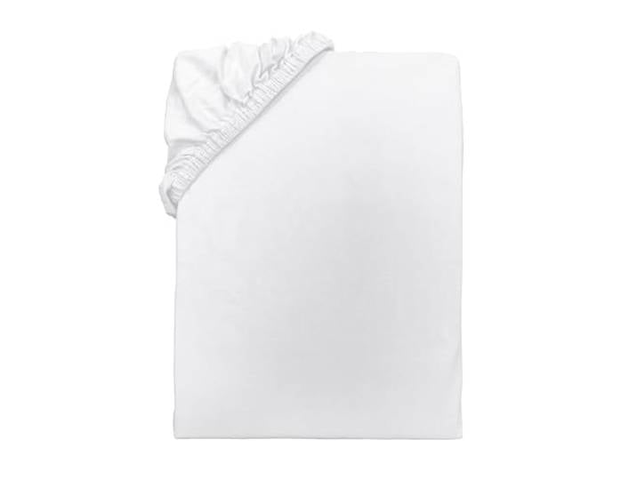 Herding Young Collection Drap-Housse en Jersey\, 140-160 x 200 cm\, 100% Coton/Jersey\, Blanc