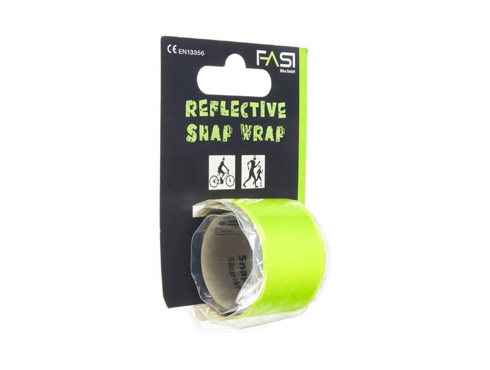 Fasi Snap Wrap Reflektorband Gelb
