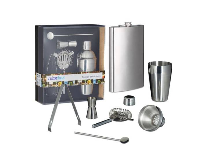 Relaxdays 6-tlg. Cocktail Set