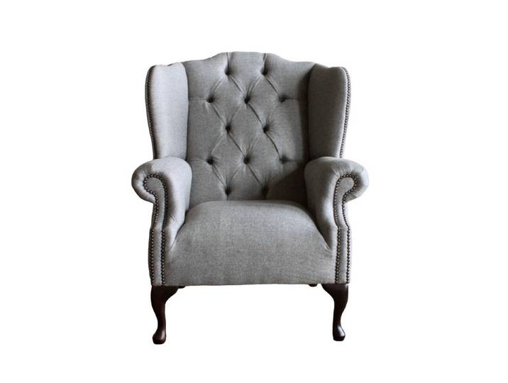 Xlmoebel Ohrensessel Chesterfield Ohrensessel in edlem Design mit hochwertiger Polsterung (1-St., Ohrensessel), Hergestellt in Europa