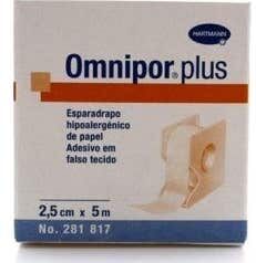 OMNIPOR esparadrapo hipoalergénico papel 5mx2 5 cm