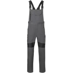 KÜBLER REFORCE Latzhose - Langgröße dunkelgrau/schwarz 56L - 3260 3342-9899-56L - dunkelgrau/schwarz