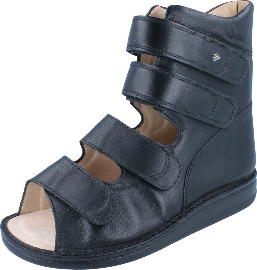 FINN COMFORT PROPHYLAXE 96202 Damen Herren Sandale schwarz Glattleder - Größe: 39