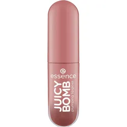 4x essence, Lippenstift + Lipgloss, Juicy Bomb plumping lipgloss (4 Blossom Peach)