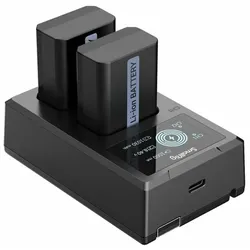 SMALLRIG 3818 NP-FW50 Kit bestehend aus 2x Kameraakku und Ladeschale (Angebot)