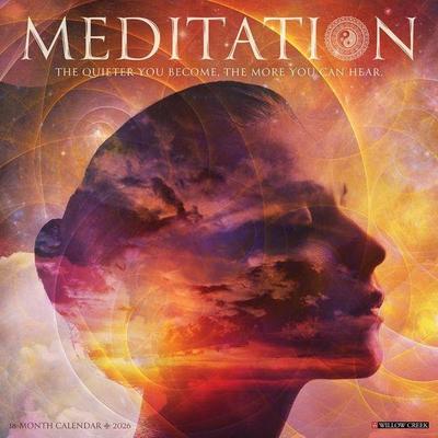 Meditation 2026 Wall Calendar