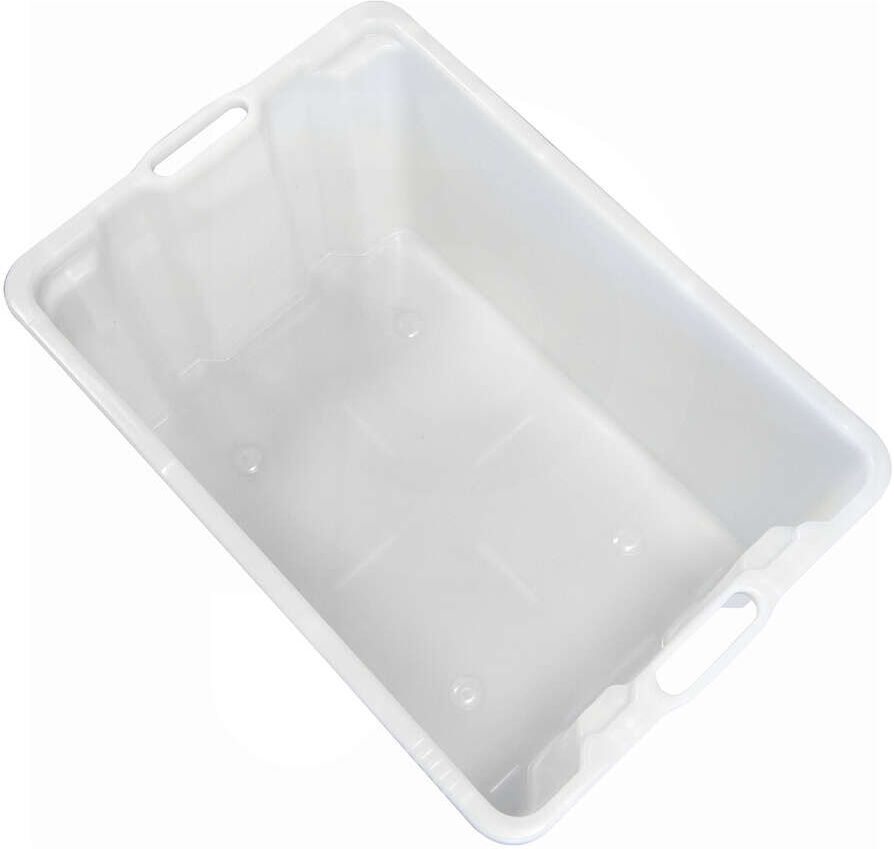 Polsinelli Boîte blanche en polyéthylène alimentaire avec couvercle 65