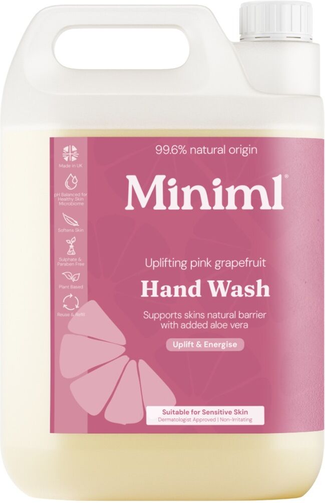 Miniml Hand Wash Uplifting Pink Grapefruit 5L