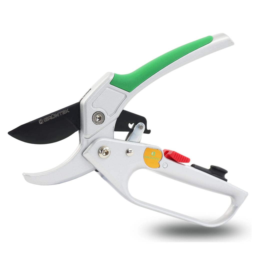 GRÜNTEK CONDOR tuinschaar met automatische ratel, 200 mm