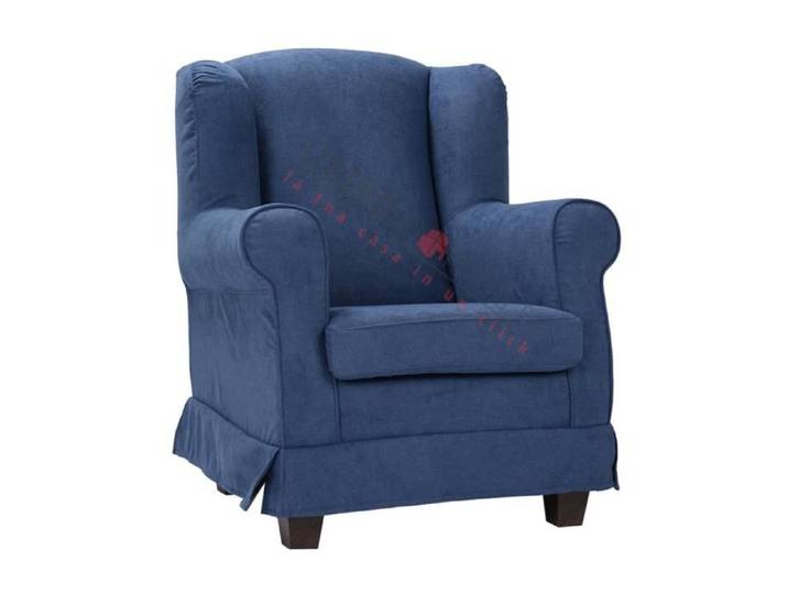 Fauteuil de chambre - BERGERE - Beige - Tissu antitache - Rembourré - 1 place