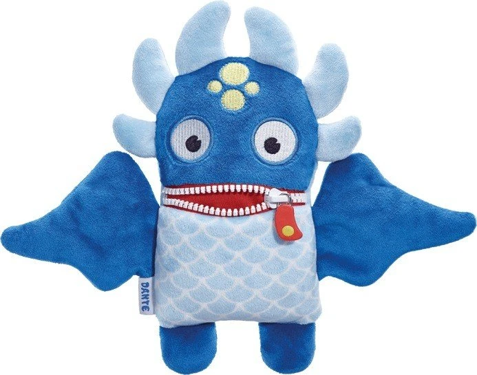 Schmidt Spiele Sorgenfresser Dante (blau/hellblau, 21 cm)