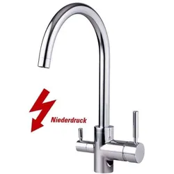 Wasserhahn 3in1 Rainbow | Niederdruck | chrom